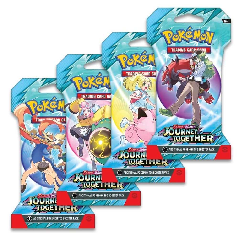 Pokemon Scarlet & Violet Journey Together Sleeved Booster Pack - Art Set