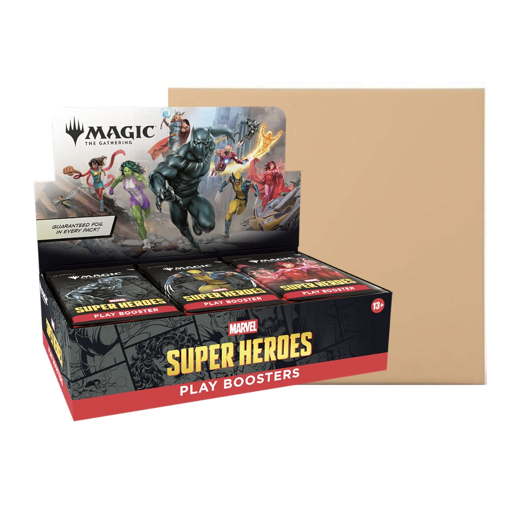 Magic: The Gathering - Marvel Super Heroes - Play Booster Box Case (6 Box)