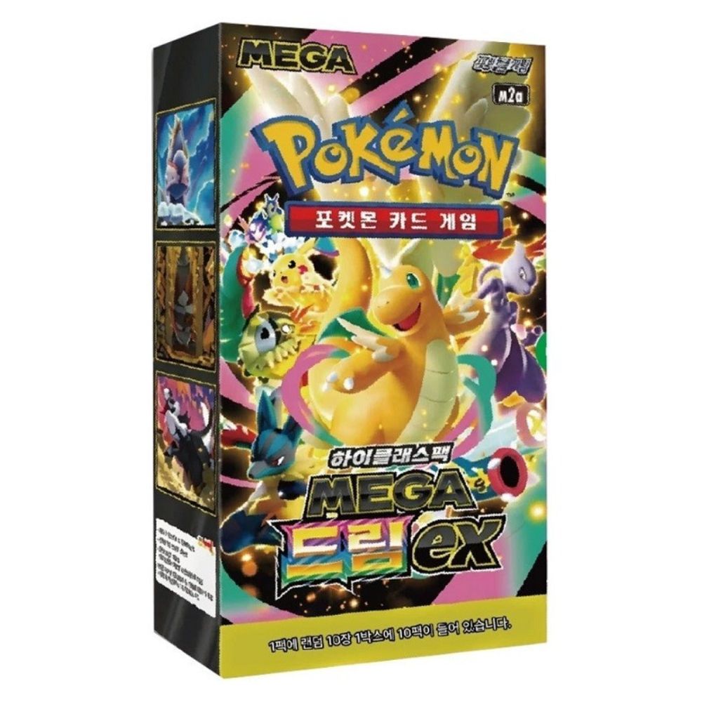 pokemon booster box uk wholesale Pokémon Korean Mega Dream [M2A]: Booster Box (10 Packs)