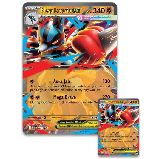 Pokemon Mega Lucario EX Figure Collection