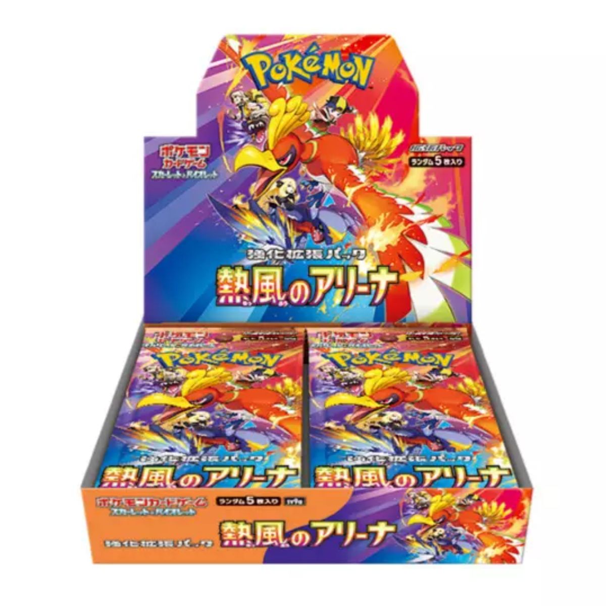 Pokemon Heatwave Arena Sv9a Japanese Booster Box