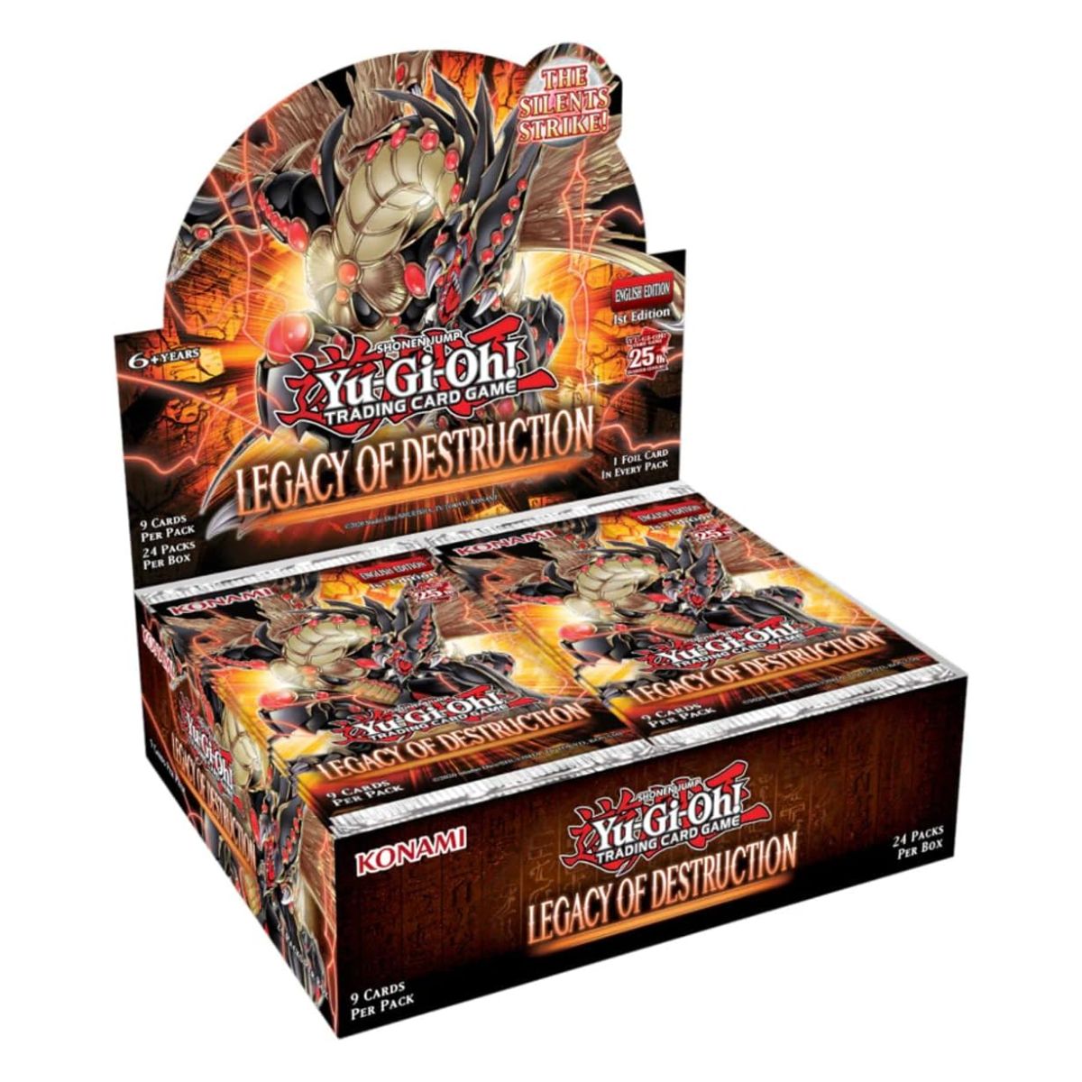 Yu-Gi-Oh! Sealed Booster BOX Legacy of Destruction