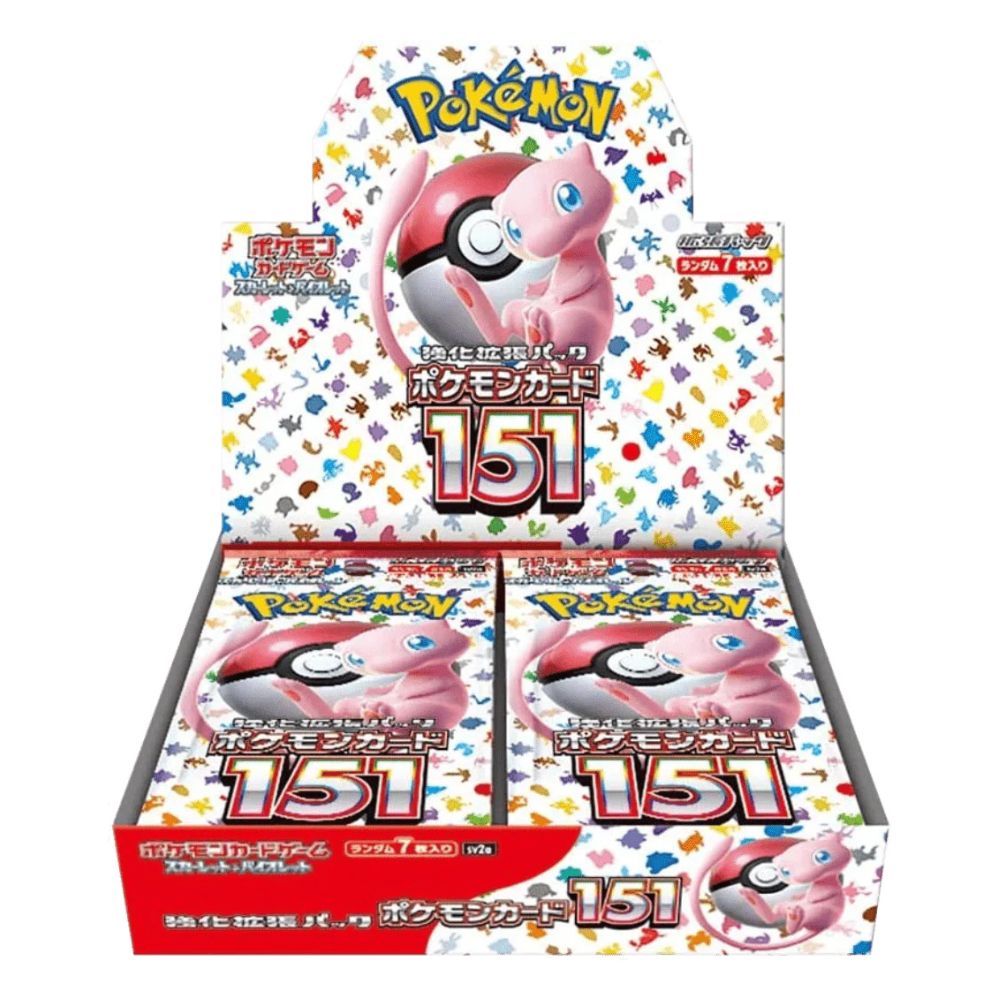 Pokemon 151 SV2A Japanese Booster Box