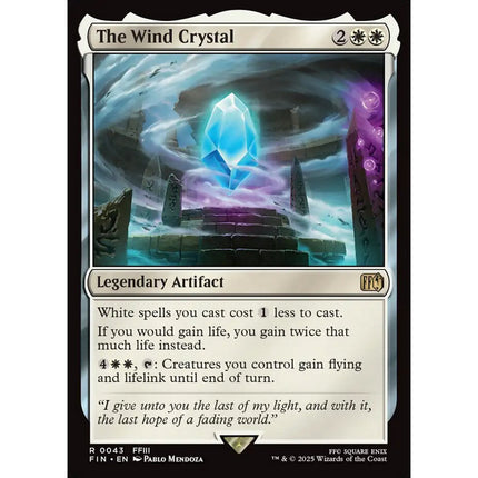 The Wind Crystal, a card from English Magic: The Gathering Final Fantasy