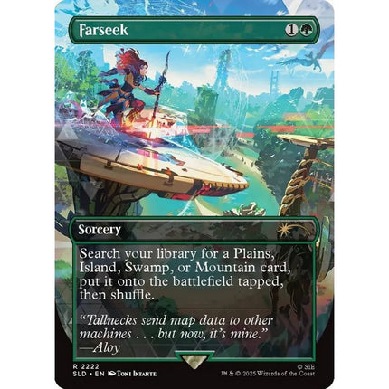 Farseek SLD 2222, a card from English Magic: The Gathering Secret Lair x Horizon Forbidden West