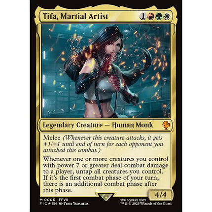 Tifa, Martial Artist, a card from English Magic: The Gathering Final Fantasy