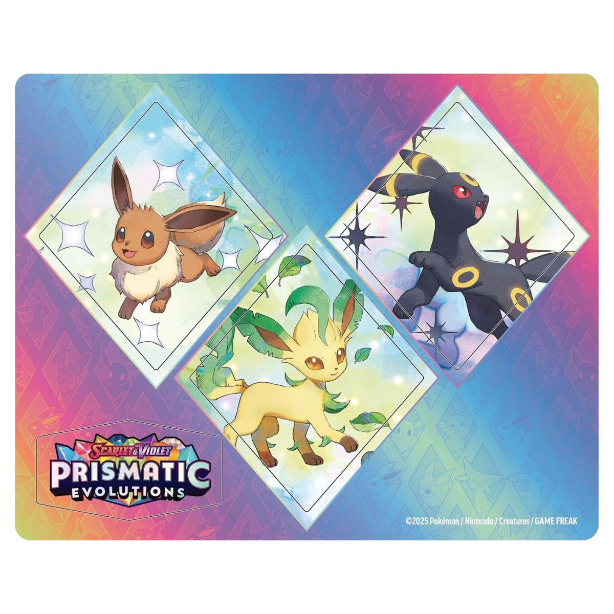 Pokemon Prismatic Evolutions: Tech Sticker Collection – Leafeon