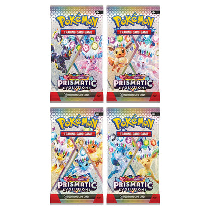 Pokemon Prismatic Evolutions: Booster Pack - Art Set Collectors Kingdom Pokemon Prismatic Evolutions: Booster Pack - Art Set Collectors Kingdom