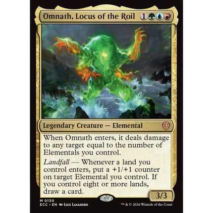 Omnath, Locus of the Roil, a card from English Magic: The Gathering Lorwyn Eclipsed