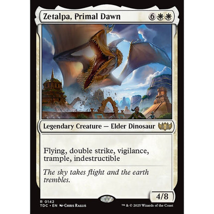 Zetalpa, Primal Dawn, a card from English Magic: The Gathering Tarkir: Dragonstorm