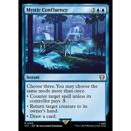 Mystic Confluence, a card from English Magic: The Gathering The Lord of the Rings: Tales of Middle-earth