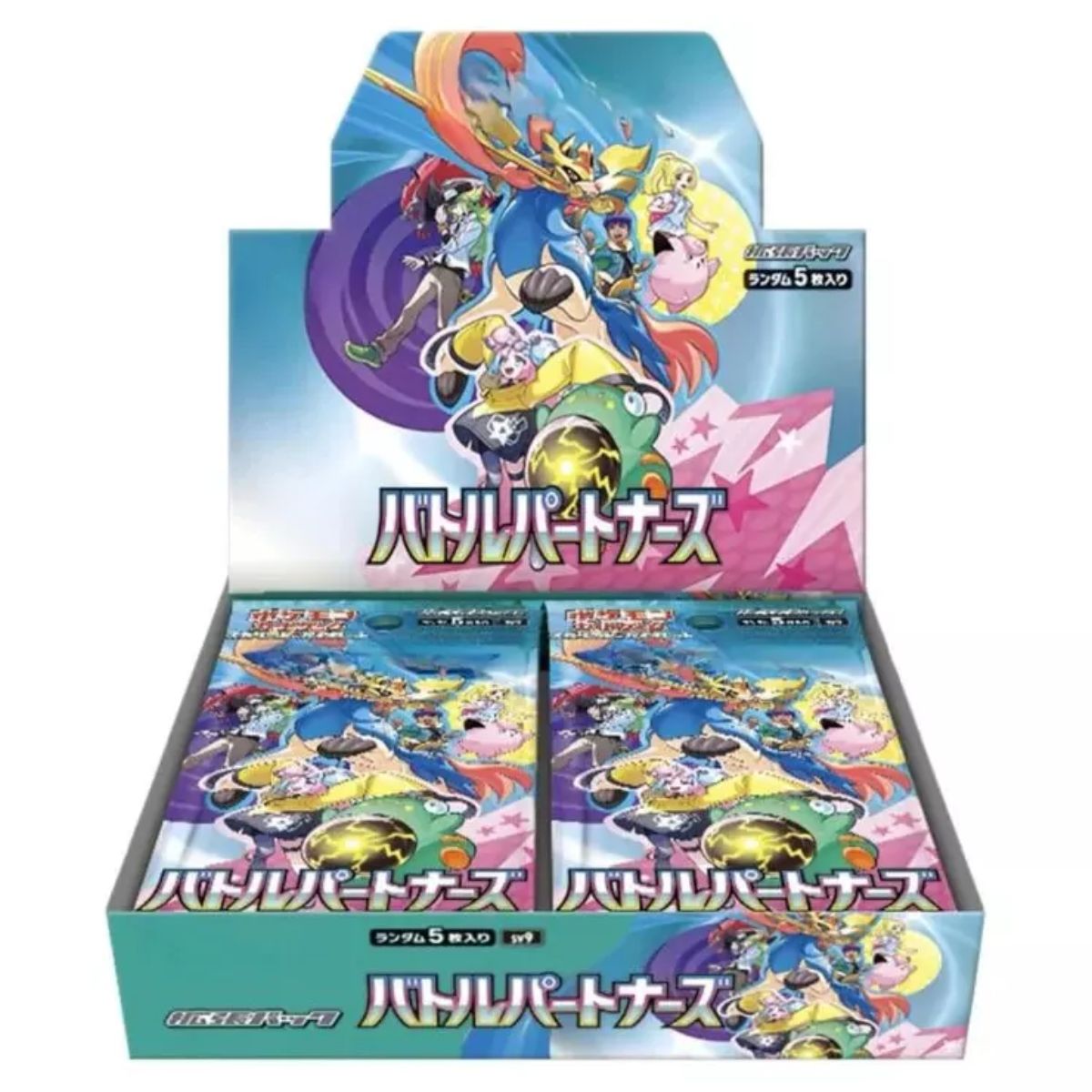 Pokemon Japanese Battle partners [sv9] Booster Box