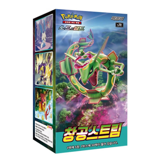 Pokémon Blue Sky Stream [s7R]: Korean Booster Box (30 Packs)