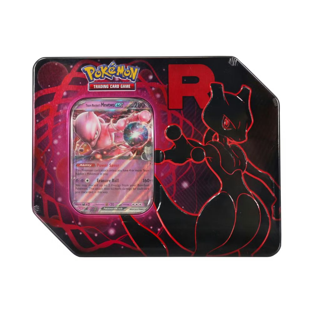 Pokemon Fall 2025 Team Rocket Tin - 5 Pack (US Exclusive)