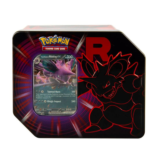 Pokemon Fall 2025 Team Rocket Tin - 5 Pack (US Exclusive)