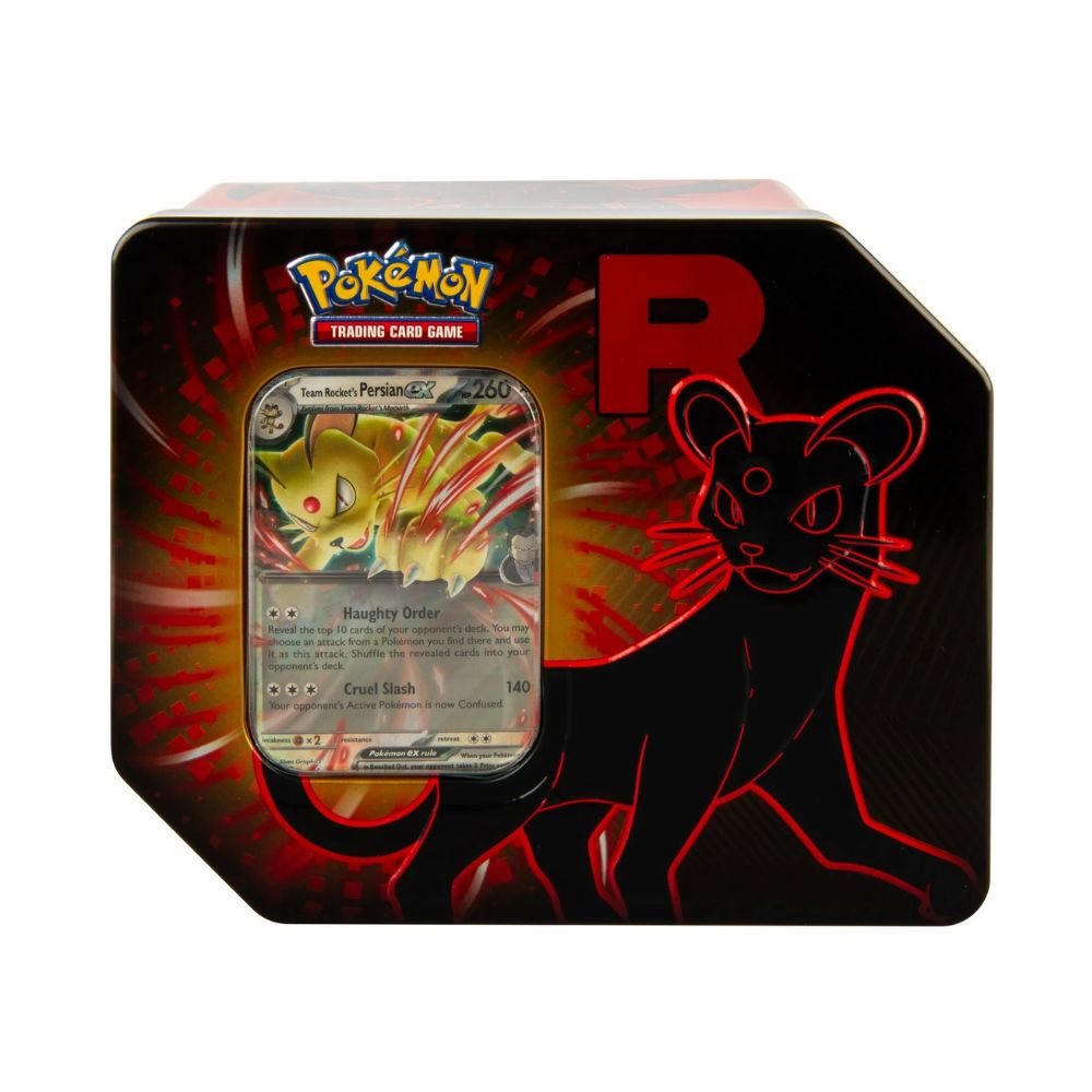 Pokemon Fall 2025 Team Rocket Tin - 5 Pack (US Exclusive)