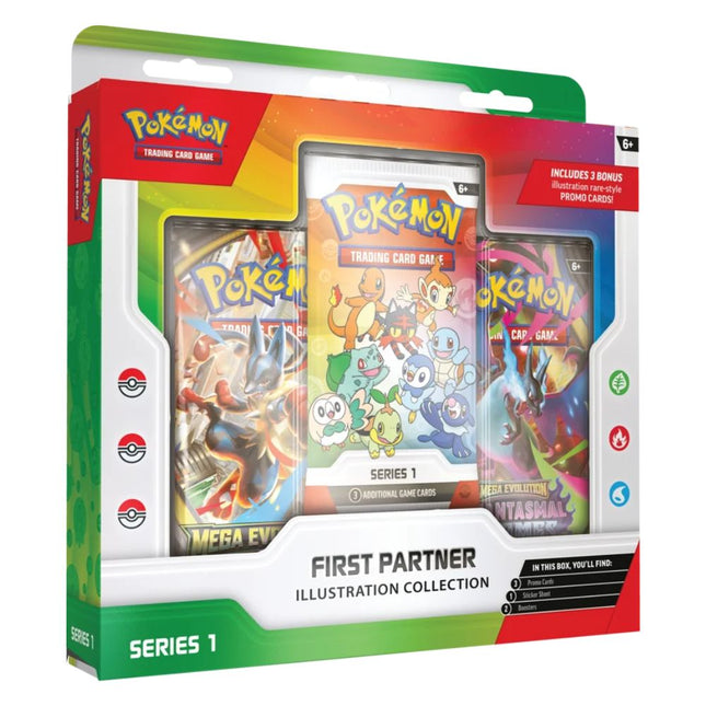 Pokemon First Partner Illustration Collection Box - English Series 3