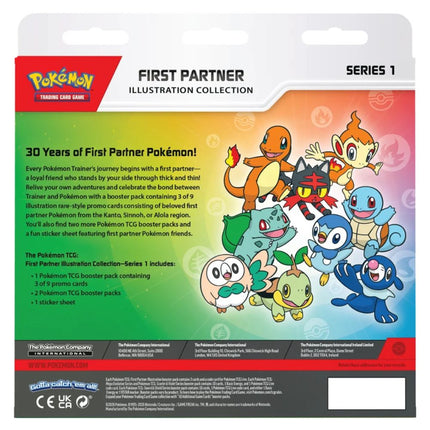 Pokemon First Partner Illustration Collection Box - English Series 3