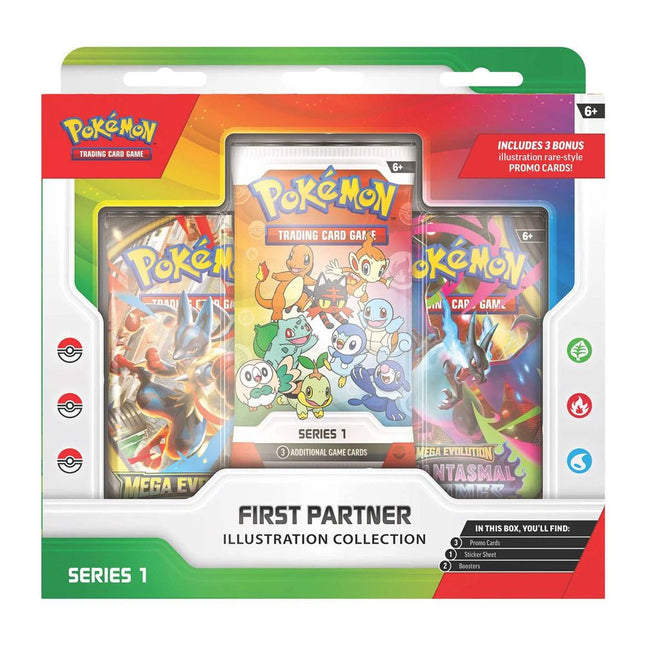 Pokemon First Partner Illustration Collection Box - English Series 3