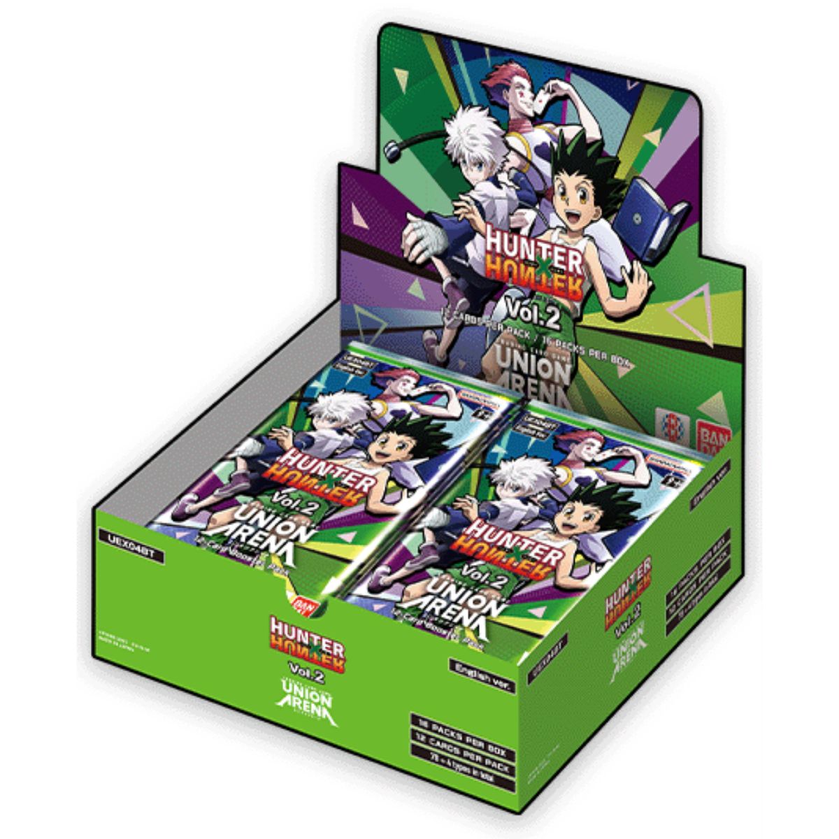 Union Arena TCG - Hunter X Hunter Vol 2 [UEX04BT] - English Version Booster Box (16 Booster Packs)
