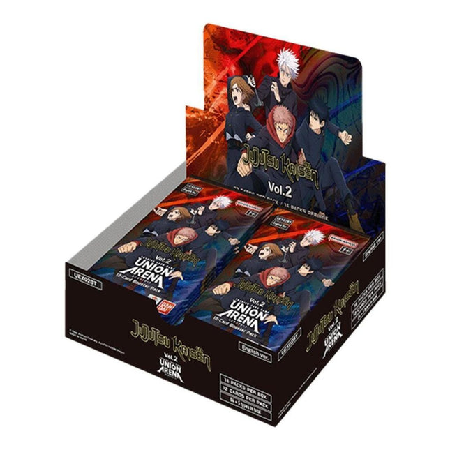 Jujutsu Kaisen Vol.2 [UEX02BT] - Union Arena English Version Booster Box (16 Booster Packs)