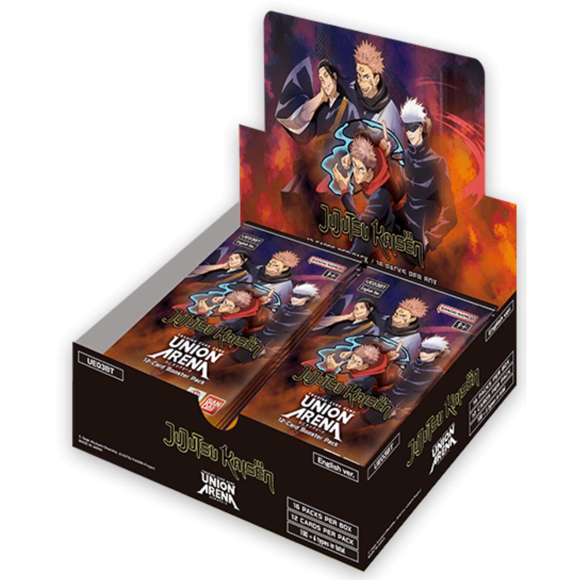 Union Arena Jujutsu Kaisen [ue03bt] - English Version Booster Box