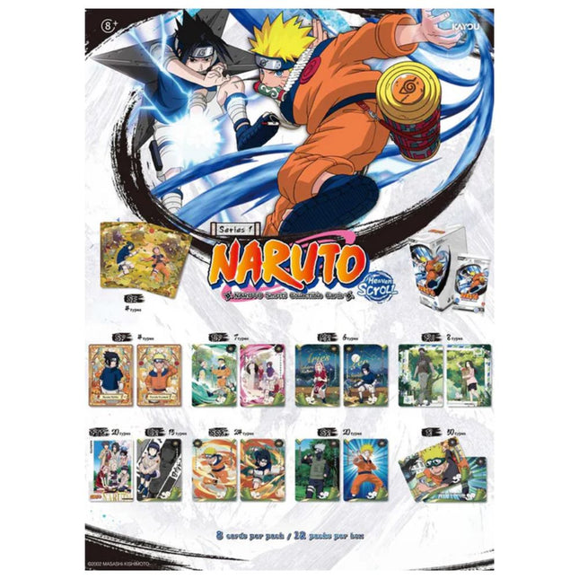 Kayou - Naruto Smriti Collectible Cards Series - Heaven Scroll Booster Pack