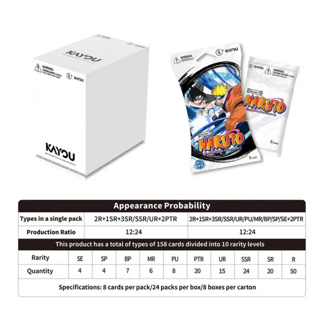 Kayou - Naruto Smriti Collectible Cards Series - Heaven Scroll Sleeved Booster Pack