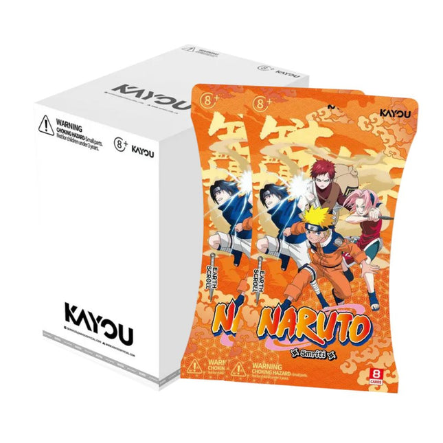 Kayou - Naruto Smriti Collectible Cards - Earth Scroll Sleeved Booster Box (24x Packs)