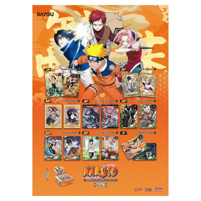 Kayou - Naruto Smriti Collectible Cards - Earth Scroll Booster Box (20x Packs)
