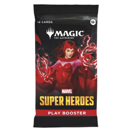 Example pack for the Magic club: Marvel Super Heroes Play Booster
