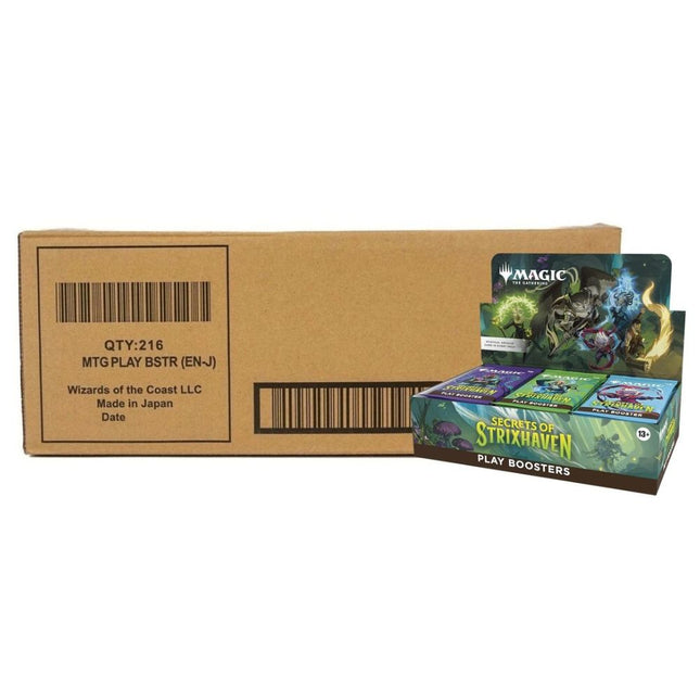 Magic: The Gathering - Secrets of Strixhaven - Play Booster Box - Sealed Case of 6