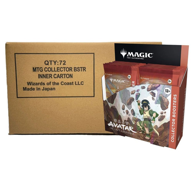 Magic: The Gathering - Universes Beyond - Avatar: The Last Airbender - Collector Booster Box (12x Packs) - Sealed Case of 6