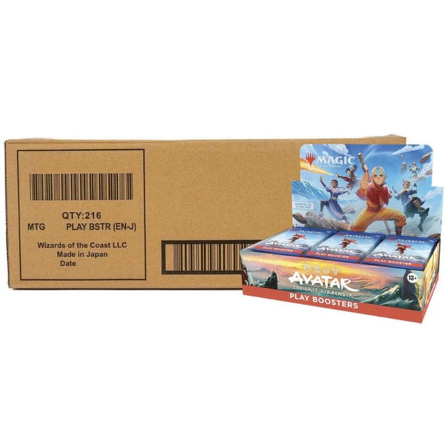 Magic: The Gathering - Universes Beyond - Avatar: The Last Airbender - Play Booster Box (30x Packs) - Sealed Case of 6