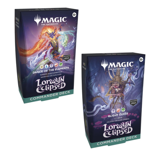 Magic: The Gathering: Lorwyn Eclipsed - Commander Deck Set of 2
