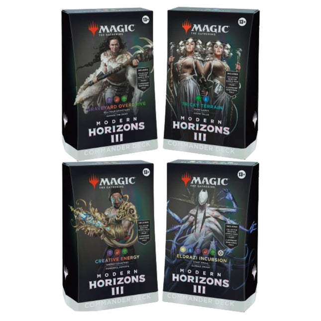 Magic: The Gathering: Modern Horizons 3 - Commander Deck Set of 4