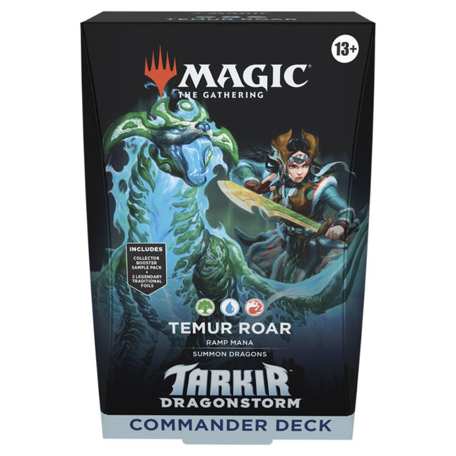Magic: The Gathering: Tarkir Dragonstorm - Commander Deck Temur Roar