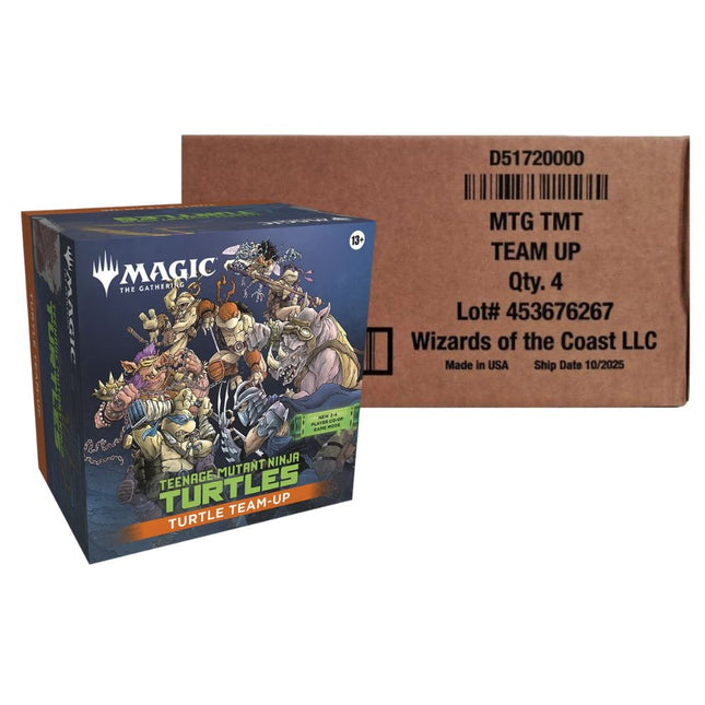 Magic: The Gathering: Teenage Mutant Ninja Turtles - Turtle Team Up - Case of 4