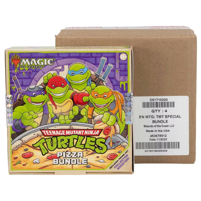 Magic: The Gathering: Teenage Mutant Ninja Turtles - Pizza Bundle - Case of 4