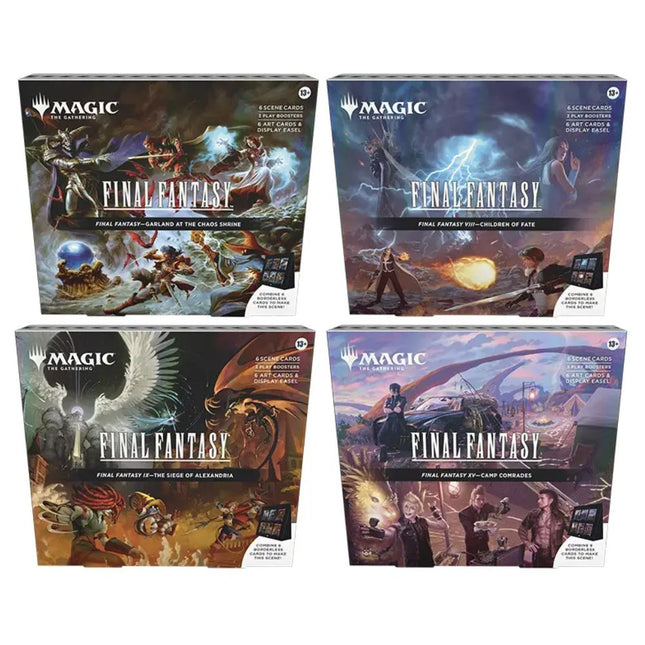 Magic: The Gathering: Universes Beyond -Final Fantasy Scene Box Set of 4