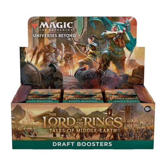 Magic the Gathering: Lord of the Rings: Tales of Middle-Earth - Draft Booster Box (36 Packs)