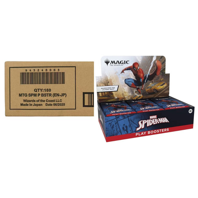 Magic: The Gathering: Marvel's Spider-Man - Play Booster Box - Sealed Case of 6