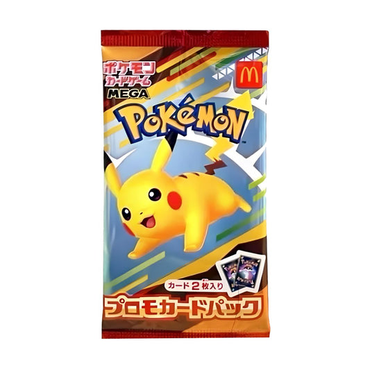 POKEMON MCDONALDS HAPPY MEAL 2025 PROMO JAPANESE BOOSTER PACK