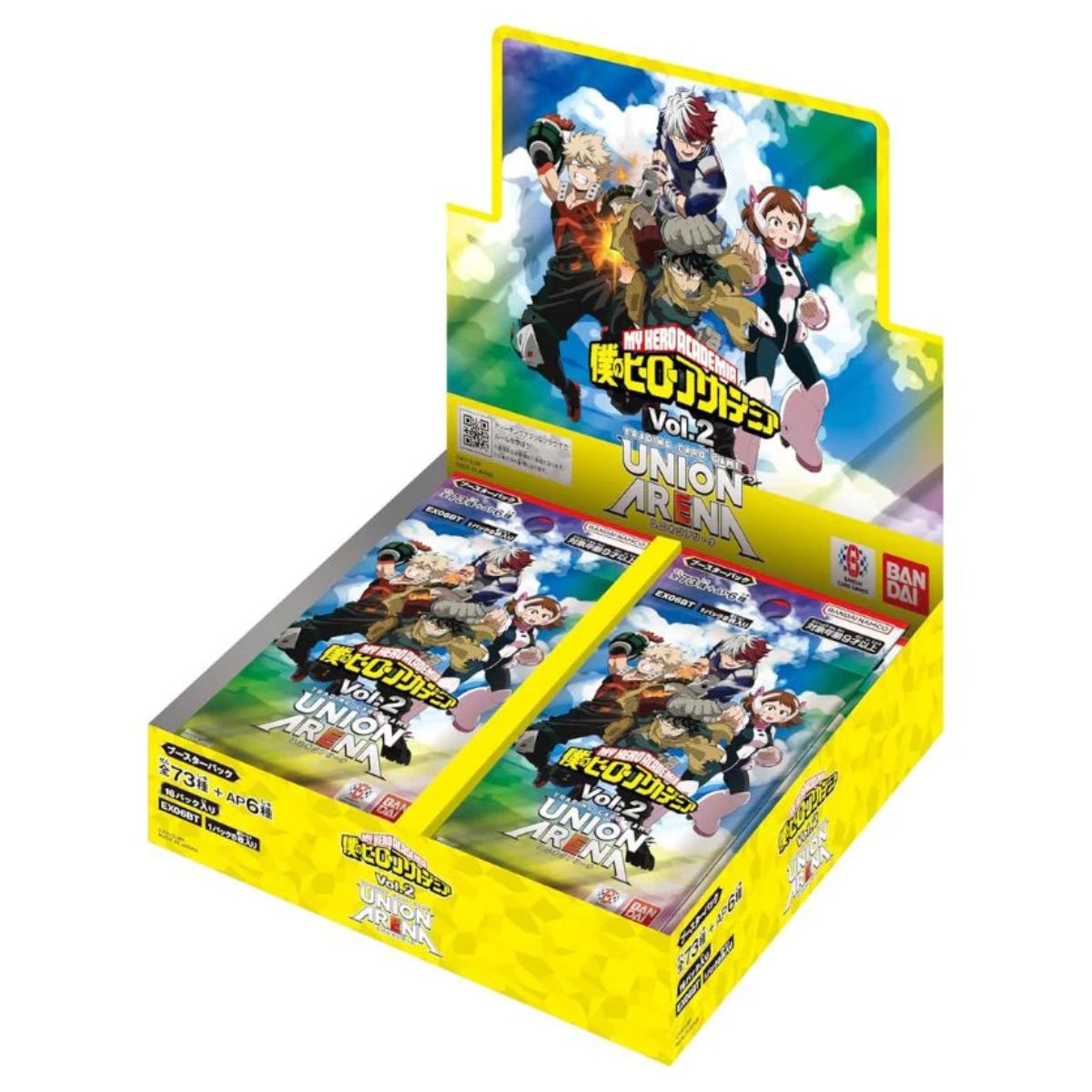 UNION ARENA - MY HERO ACADEMIA VOL.2 - EX06BT - JAPANESE BOOSTER BOX