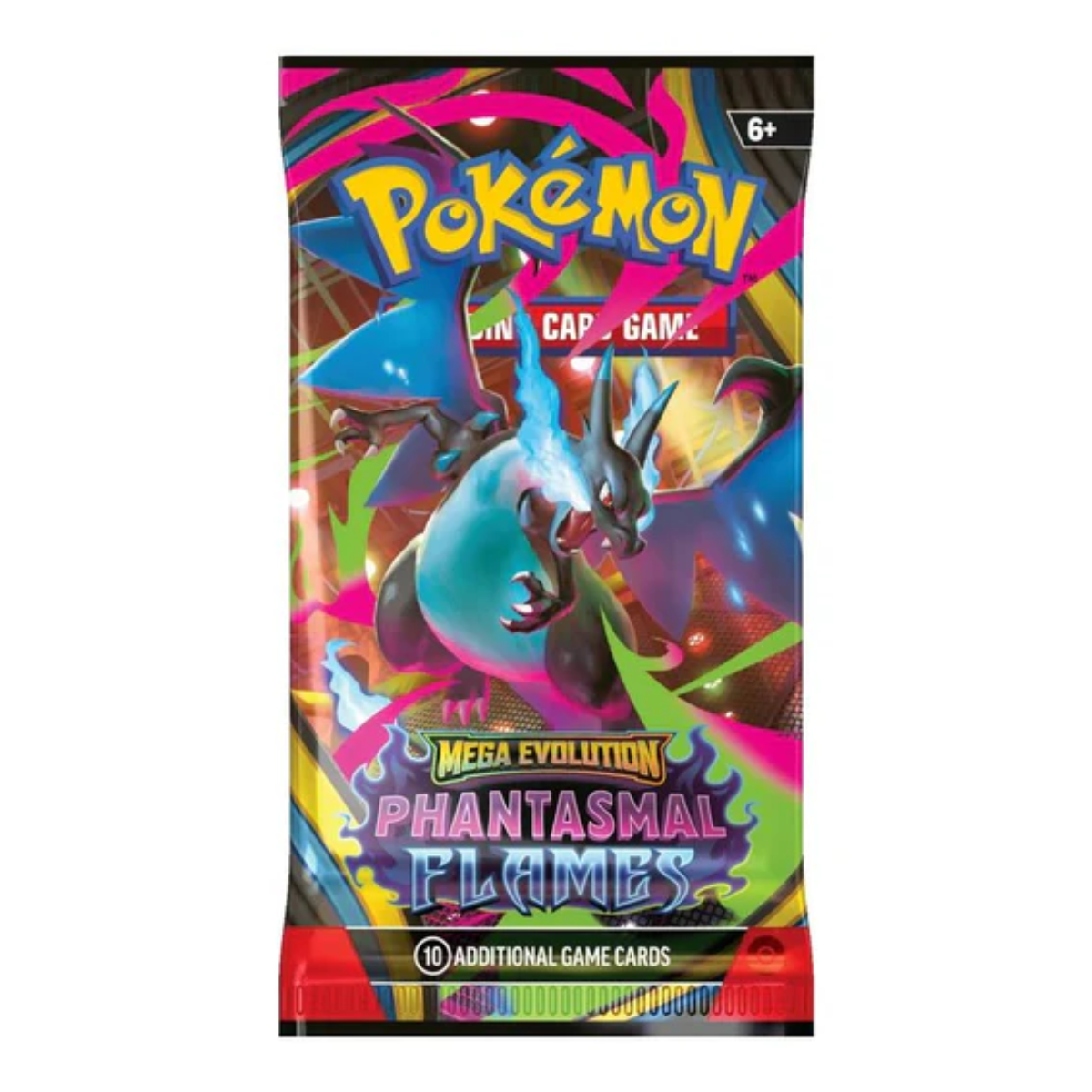 Pokemon Mega Evolution: Phantasmal Flames Booster Pack