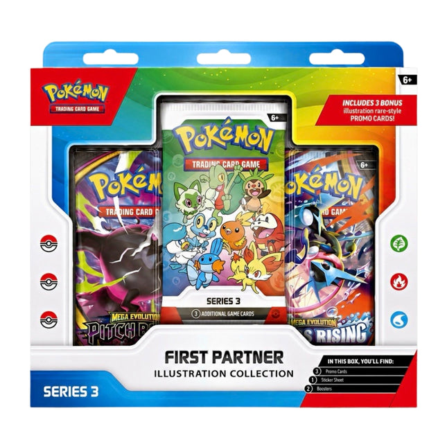 Pokemon First Partner Illustration Collection Box - English Series 3