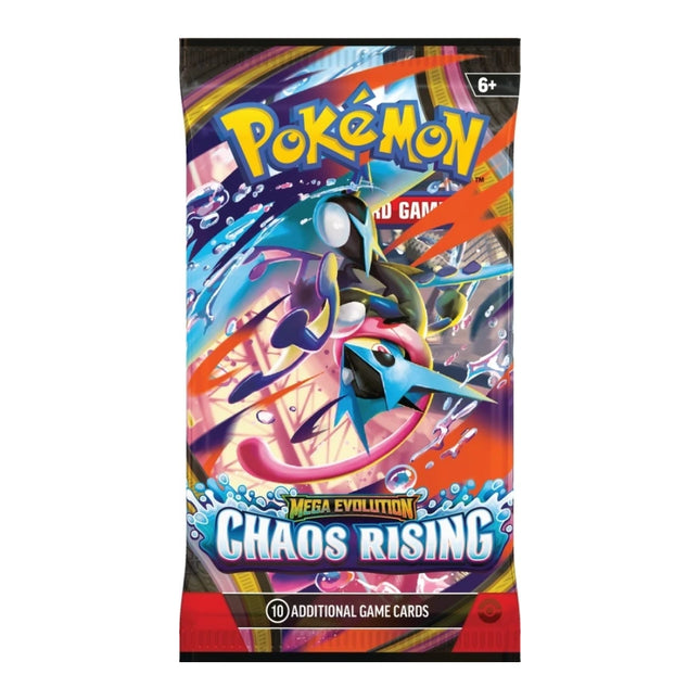 Pokemon Mega Evolution Chaos Rising: Sleeved Booster Pack