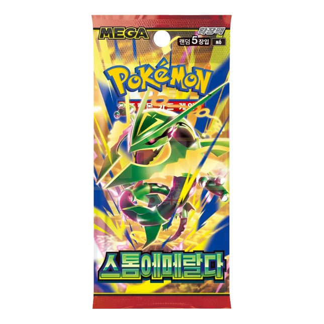 Pokemon Storm Emeralda - Korean Booster Pack [m6]