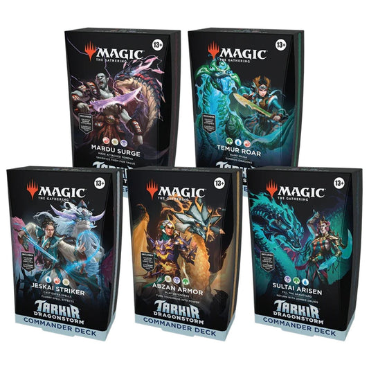 Magic the Gathering: Tarkir Dragonstorm - Commander Deck Bundle (EN) (5ct)