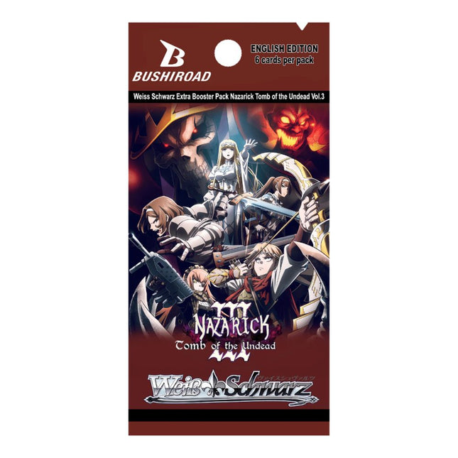 Weiss Schwarz: Nazarick: Tomb of the Undead Vol.3 (1st Edition) - Premium Booster Pack